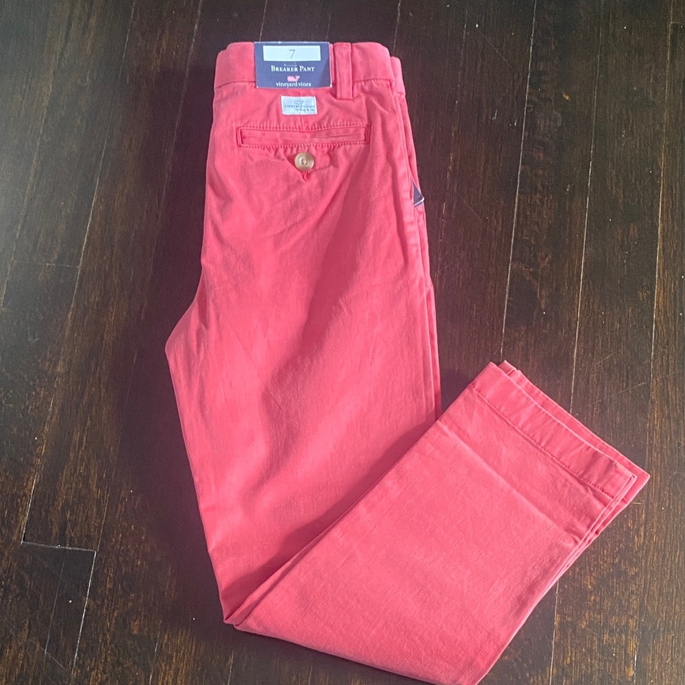 Vineyard Vines Kids' Red Casual Pants